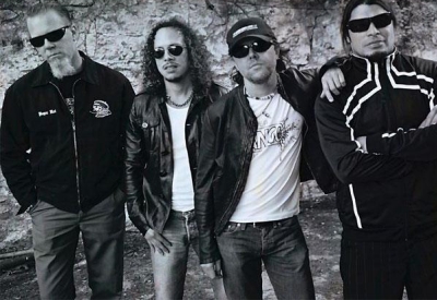 Metallica bandfoto